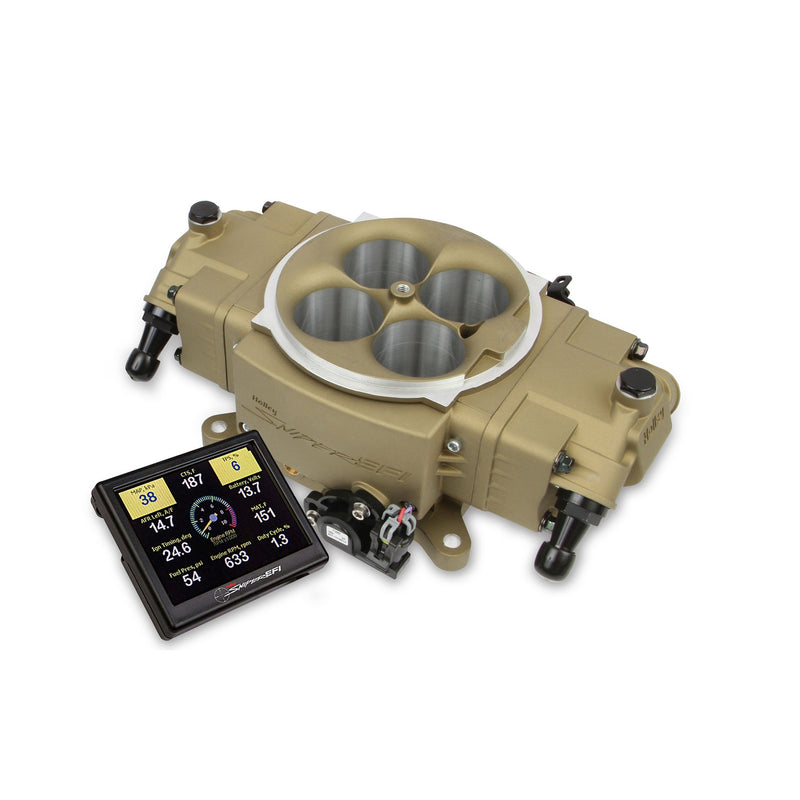 Holley Sniper Stealth 4150 - Classic Gold