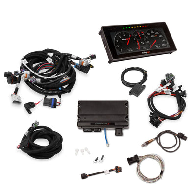 Holley EFI Terminator X - GM LS1/LS6 - 24x Crank - 1x Cam - EV1 Injectors - 3.5 in. Touchscreen