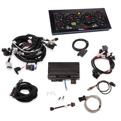 Holley EFI Terminator X - GM LS1/LS6 - 24x Crank - 1x Cam - EV1 Injectors - 3.5 in. Touchscreen