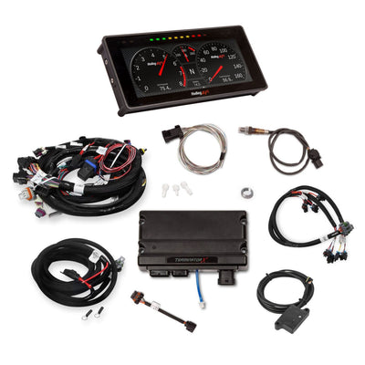 Holley EFI Terminator X - Gen III 4.8/5.3/6.0 GM Truck Engines - 24x Crank - 1x Cam - Multec 2 Injectors - 6.86 in. Pro Dash + Bluetooth