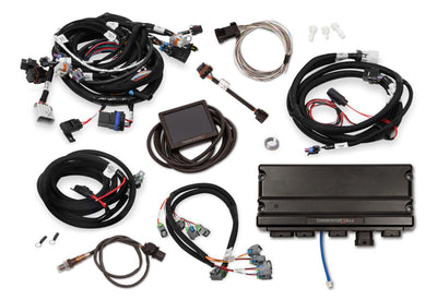 Holley EFI Terminator X Max - Gen IV 4.8/5.3/6.0 GM Truck Engines and LS2/LS3 - 58x Crank - 4x Cam - EV6 Injectors - Transmission Control - 3.5 in. Touchscreen
