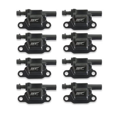 Street Fire Ignition Coils - GM LS 2005-2013 LS2/LS3/LS4/LS7/LS9 Square - 8-Pack