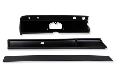 Holley Dash Bezels for Racepak Dashes - 1966 Chevrolet Chevelle - Racepak Dash Panel - Black