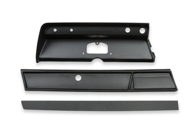 Holley Dash Bezels for Racepak Dashes - 1967 Chevrolet Chevelle - Racepak Dash Panel - Black