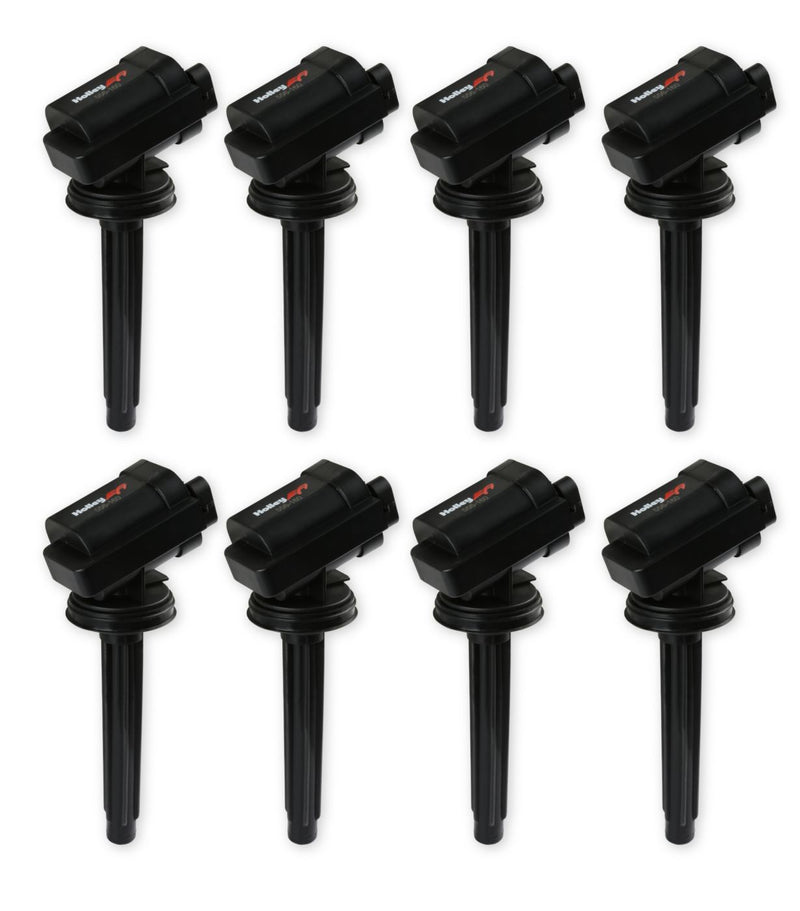 HOLLEY EFI COYOTE SMART COIL - Black, 8-Pack