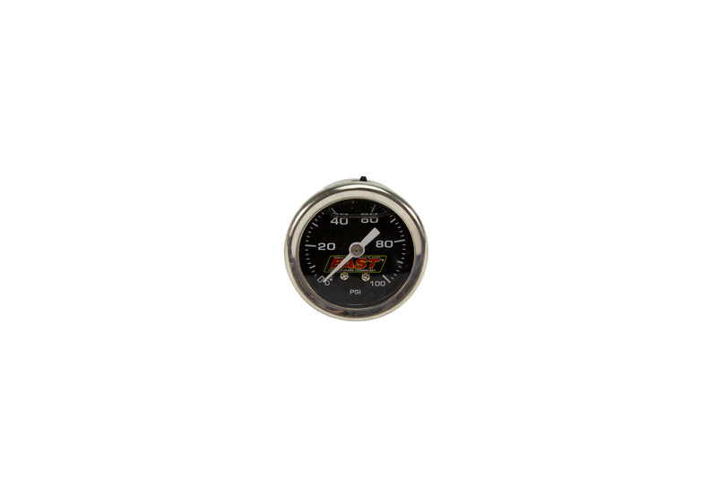 Fuel Pressure Gauge, Fast 0-10 0-100 PSI