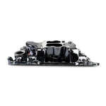 Performer 2-O Manifold for 1965-90 B/B Chevy Oval Port Heads, Black Plasma image 3