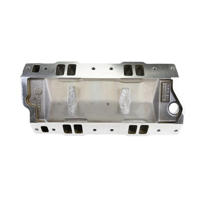 Victor Jr. 23 Degree Intake Manifold Small-Block Chevy - Black Plasma Finish