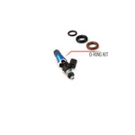 O-ring/seal service kit for injector with 11mm top adapter and 14mm bottom o-rings. image 2