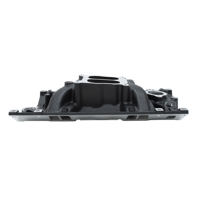 Performer Intake Manifold for Small-Block Chevy w/Vortec Heads, Black Finish