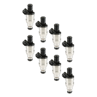 ACCEL Fuel Injectors - Set of Eight - EV1 / Minitimer - High Impedance - 48 lb/hr