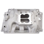 Performer Intake Manifold for Buick 400-455 V8, Non-EGR, Satin Finish image 2