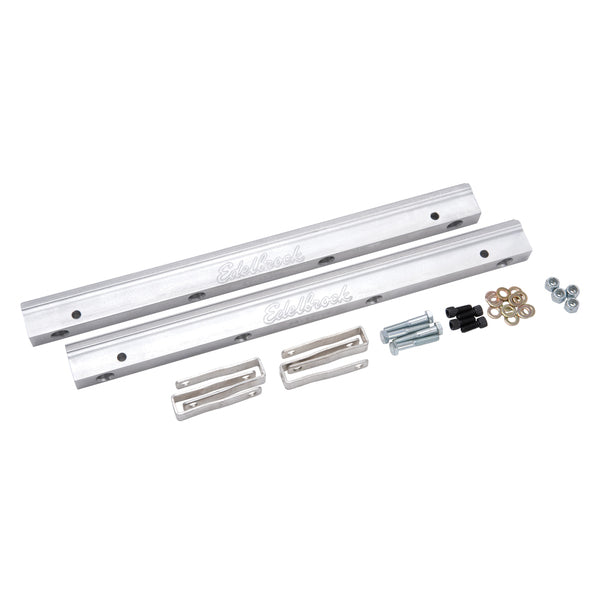Fuel Rail Kit For Ford FE 390-428 -6 AN In Clear Finish