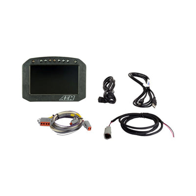 AEM CD-5FL Carbon Flat Panel Logging Display