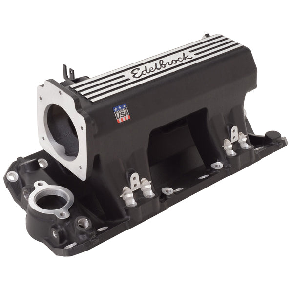 Pro-Flo XT Small Block Chevy EFI Black Intake Manifold