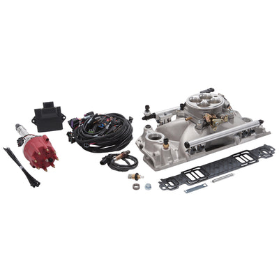 Pro-Flo 4 EFI Traditional 4150-Style Kit #35770 1986 & Earlier Chevy Small-Block