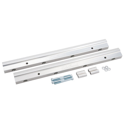Fuel Injection Fuel Rail #3649, -8 AN Clear For Chevrolet Big-Block