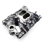 Performer RPM Pontiac 326-455 Intake Manifold, Chrome Plasma Finish image 6