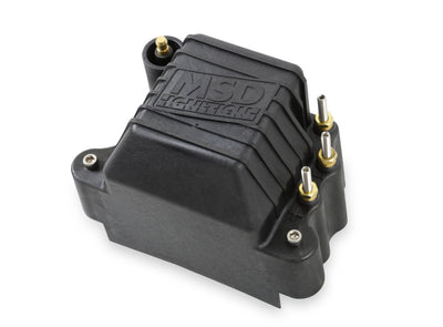 MSD Ignition Coil - Pro Mag - 44 Amp - Black