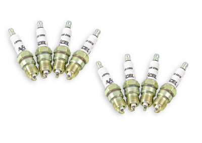 ACCEL HP Copper Spark Plug - Shorty, 8-Pack