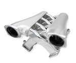 Sniper EFI Fabricated Intake Manifold Dual Plenum 102mm LS1/2/6, Rail Kit - Slvr image 2