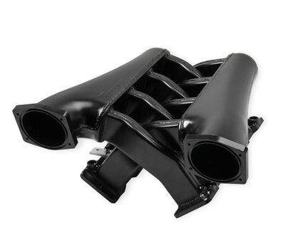 Sniper EFI Fabricated Intake Manifold Dual Plenum 102mm LS1/2/6, Rail Kit - Blk
