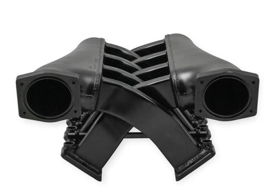 Sniper EFI Fabricated Intake Manifold Dual Plenum 92mm LS3/L92, Rail Kit - Blk