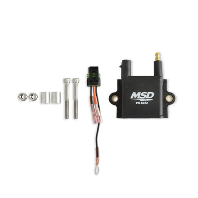 MSD Ignition Coil (Single Tower) - CPC Ignition Control - Black - Individual