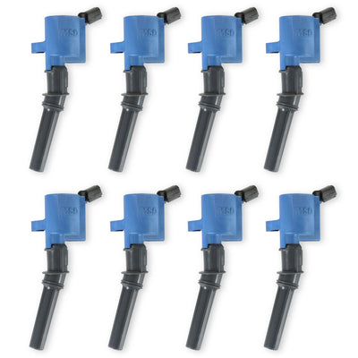 MSD Ignition Coil - Blaster - Ford 2-Valve V8 - Blue - 8-pack