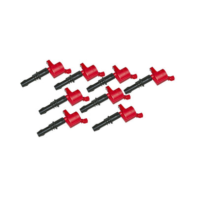 MSD Ignition Coil - Blaster - Ford 3-Valve V8 - Red - 8-Pack