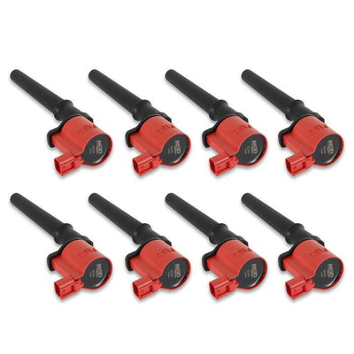 MSD Ignition Coil - Blaster - Ford 4-Valve V8 - Red - 8-pack