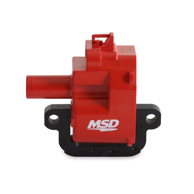 MSD Ignition Coil - GM LS Blaster Series - LS1/LS6 Engines - Red - 8-Pack