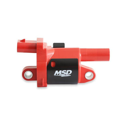 MSD Ignition Coil - Blaster Series - Gen V GDI Engine - Red - 8-Pack - Round