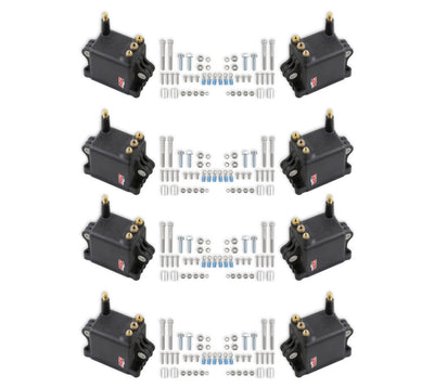 MSD Ignition Coil - High Output - Black - 8-Pack