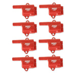 MSD Ignition Coil - Pro Power Series - GM LS Truck Style - Red - 8-Pack image 1