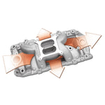 RPM Air-Gap Big Block Chevy 2-O Intake Manifold image 1