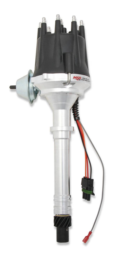 Chevy V8 w/Internal Module Distributor and Black Cap