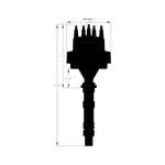 Cadillac V8 Distributor w/Vacuum Advance image 6