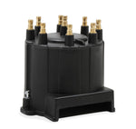 Black Distributor Cap, GM HEI, Late Model, Ext Coil image 2