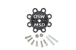 Black Chevy V8 HEI Distributor Cap and Rotor image 2