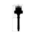 Chevy V8 Marine Certified Distributor-Black image 5