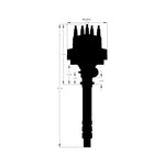 Corvette V8 Tach Drive Distributor w/Vacuum Advance image 6
