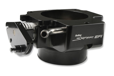 Sniper EFI Throttle Body - Sniper EFI 85mm Throttle Body (3-bolt) + Spacer-Black Finish