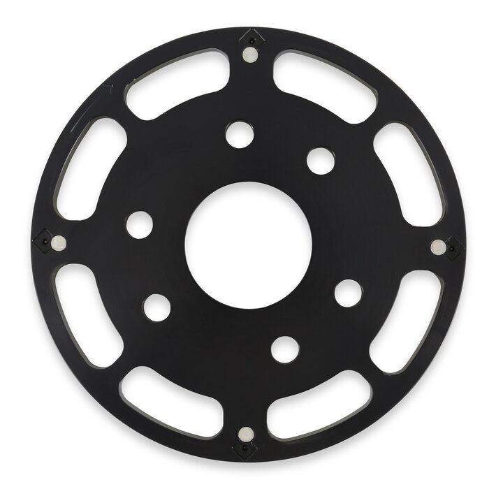 MSD Crank Trigger Wheel Kit - Flying Magnet - SBC - 6.25 in. - Small Block Chevy - Use with MSD 6/7/8 Series Ignition - Black