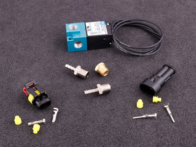 Solenoid for electronic control of boost pressure 12v