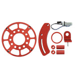 MSD Crank Trigger Wheel Kit - Flying Magnet - SBF - Windsor - 289/302/351W - Use with MSD 6/7/8 Series Ignition - Red image 2