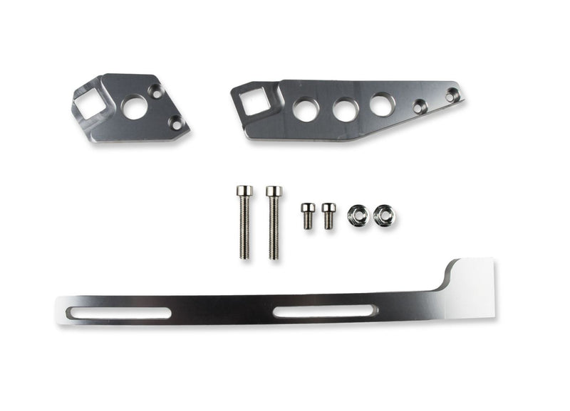 Sniper EFI Cable Bracket Kit - Sniper EFI Intake Throttle Cable bracket Kit for LS1/LS2/LS6 fabricated series intake mani - Silver