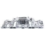 Performer Intake Manifold for 1987-95 Small-Block Chevy, Polished Finish image 6