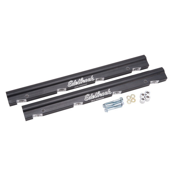 Fuel Injection Fuel Rail #3655, -8 AN Black Anodized For Chevrolet LS Gen IV