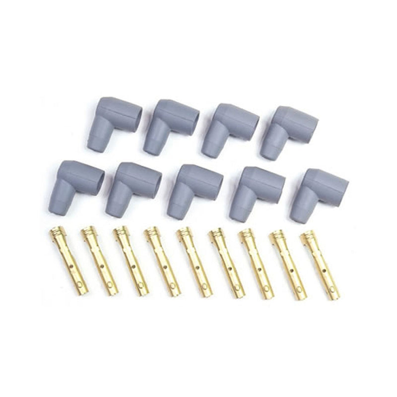 Boot & Terminal Kit 90 Deg Female Socket Style Gray